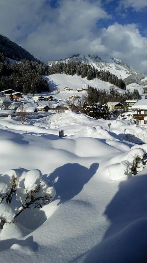 Gaestehaus Walpurga Russbach am Pass Gschütt Esterno foto